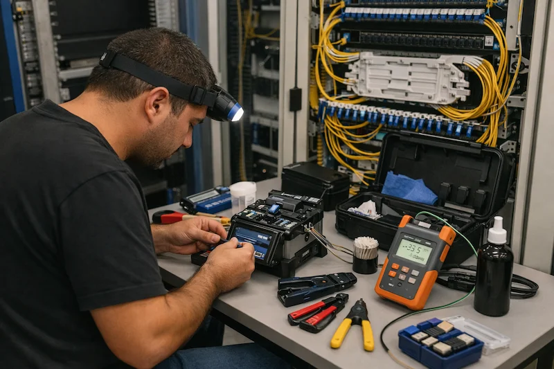 Instalación de Fibra Óptica